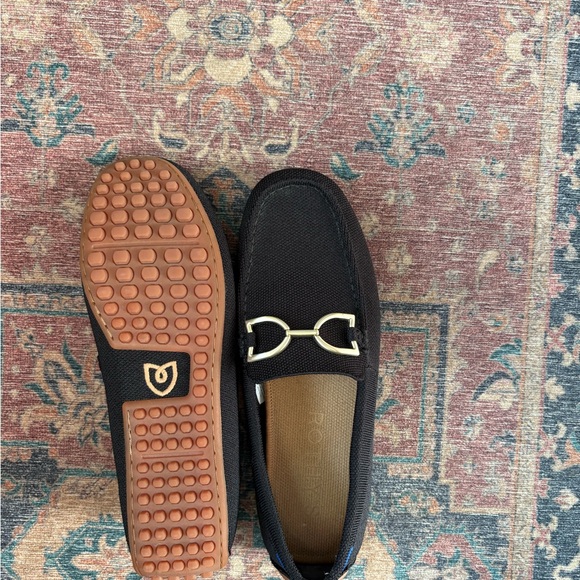 Women's Rothy’s Double bit Black Loafers - Picture 2 of 2